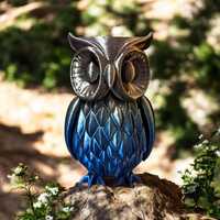 Owl Pencil Holder Desk Art 3D Print
