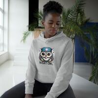 Night owl nurse pullover Hoodie