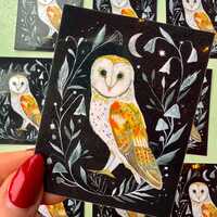 Barn Owl Sticker