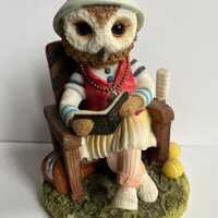 Leonardo Collection Little Nook Village Olivia Owl Collectable
