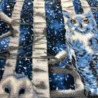 Fleece Night Owls Blanket