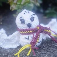 Crochet Snowy Owl | Wizard School | Owl | Cute | Stuffed Toy | Amigurumi | Handmade gifts
