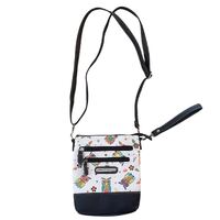 Stone Mountain Leather Sydney 3 Bagger Owl Crossbody Bag