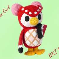 Amigurumi Red Cute Owl Crochet Pattern PDF | Adorable DIY Toy for Kids & Collectors | Perfect Ha