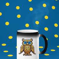Magic Color Morphing Owl Mug, 11oz