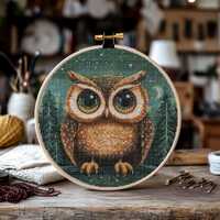 Owl Cross Stitch Pattern, Cross stitch, cross stitch owl, cross stitch pattern, cross stitch pattern