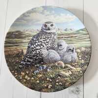 Snowy Owls Knowles Plate: Jim Beaudoin Artic Spring Collectible