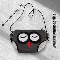OWL ,kids handbag,animal handbag,kids animal bag, small handbag,original handbag,brown handbag,owl h