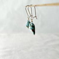 Owl earrings, owl jewelry, bird earrings, gold filled earrings, Porcelain earrings, ceramic earrings