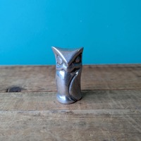 Hoselton Canada Owl Figurine Solid Aluminum Signed and Numbered #274