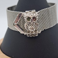 Sarah Coventry owl bracelet