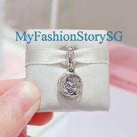 Always By Your Side Owl and Baby Dangle Charm Fit Bracelet Necklace Pendant DIY Women Silver Jewelry