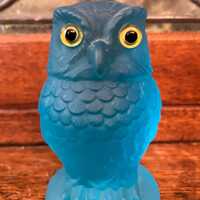 Summit Vogelsong Owl Paperweight Rare USA made