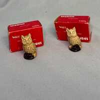Vintage Wade Whimsie Owl With Original BOX