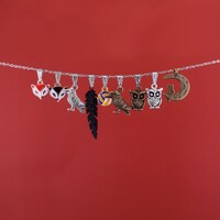 Volleyball HQ Mascots Necklace – Crows, Fox, Owls & Cats – Miya Twins, BokuAka, Hina