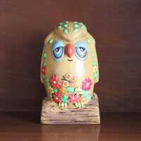 Groovy Vintage Ceramic Owl