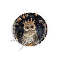 Needle Minder, Needle Keeper, Owl Needle Minder, Cross Stitch Needle Minder, Owl Cross Stitch Needle