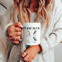 Funny Owl Mug - "Hooters" Bird Lover Coffee Cup - Nature Pun Gift - Cute & Sarcastic M