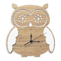 Owl Clock | Wall Clock | Laser cut Nursery & Kids Decor