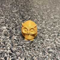 Mini owl keychain