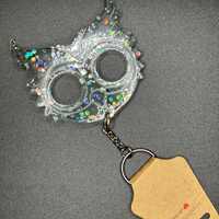 Cute Owl Head Keychain
