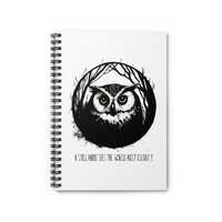 Mystical Owl Spiral Notebook: Meditative Journal, Art Supplies