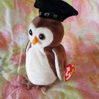 Wise the 1998 Graduation Beanie Owl by Ty