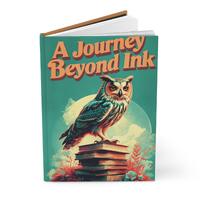 Whimsical Owl Hardcover Journal: Nature Writing Notebook