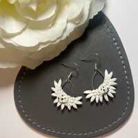 Handmade Polymer Clay Owl Earrings: Nature Inspired Bird Jewelry