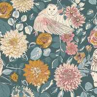 Owl Things Floral