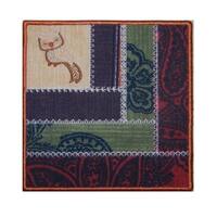 Machine Embroidery Design-ITH-Crazy Quilt Block-Owl with 4 sizes included!