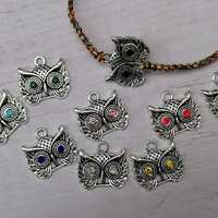 34 Colours, Owl Bracelet, Friend Gift, Good Luck Bracelet, Men - Women Bracelet, Wisdom Symbol Brace