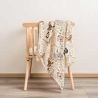 Wizarding World Baby Blanket, Owl Mail, Magic House Nursery Decor