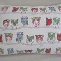 Decorative Owl Pillow Cover