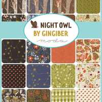Preorder: Night Owl Half Yard Bundle of 20 Prints by Gingiber for Moda Expected September 2025