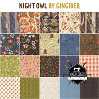 Night Owl Fat Quarter Bundle by Gingiber for Moda | 19 Prints