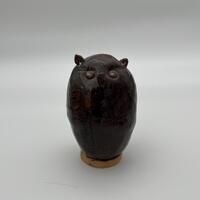 Handmade Ceramic Spirit Bird Owl Sculpture 2A