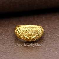 Owl Ring, Owl Statement Ring, Golden Owl Ring, Bird Ring, Night Owl Ring, Witch Ring, Celestial Owl