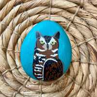 Owl Painted Rock