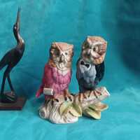 vintage Owl china figurine re-imagined