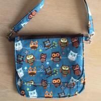 50% Off Crossbody Purse, Owl Print Crossbody Bag, Cute Small Bag, Crossbody bag