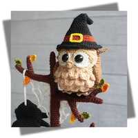 Amigurumi Owl Crochet Pattern – PDF Digital Download, Cute Owl Plush, DIY Crochet Toy, Easy St