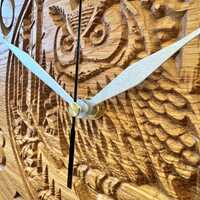 Wall Clock, Wooden Clock, Owl in the forest , Unique Wall Art for Home, Unique Gift, Handmade Decor 