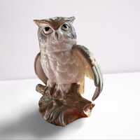 Vintage 1974 Porcelain Owl by Aldon Accessories NYC