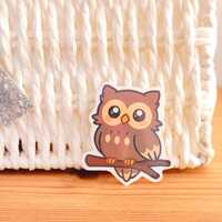 Handmade "Little Owl" Sticker
