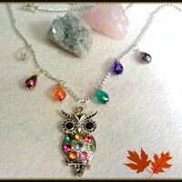 Owl Charm Necklace