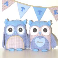Owl Room Decor, Owl Decor, Decorative Owl, Personalized Owl Pillow