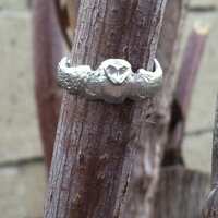 Pewter Owl Ring