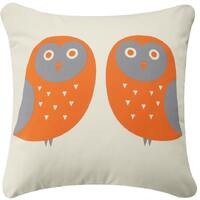 Cute Owl Pillow, Organic Throw Pillows, Owl Nursery Decor, Kids Pillows
