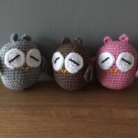 Handmade Owl, crochet owl